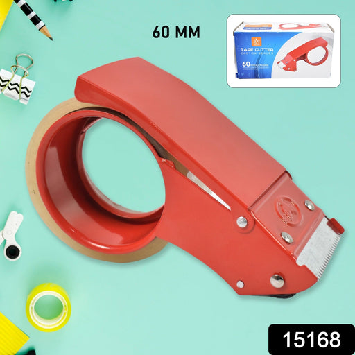 Metal Packing Tape Dispenser Cutter (60 MM / 1 Pc) by Your Brand