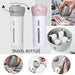 4 in 1 Travel Dispenser Bottle Set Travel Refillable Cosmetic Containers Set by Your Brand