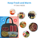 Lunch Box Bag for Women Men Insulated Lunch Bag With Zipper (1 Pc) by Your Brand