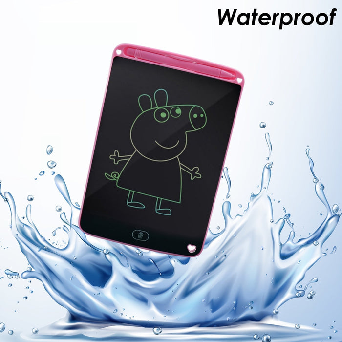 Portable 8.5" LCD Writing Tablet Pad for Writing & Drawing (Multi-Color Ink) by Your Brand