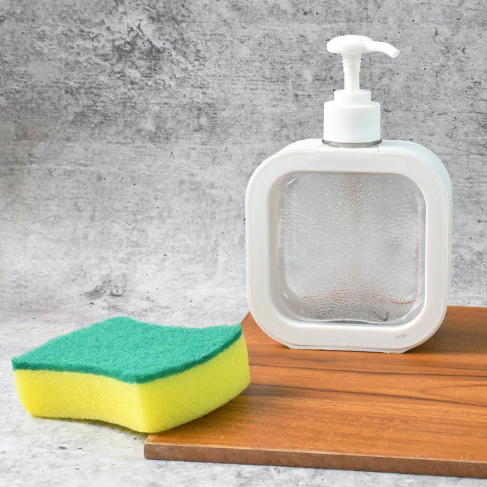 Snap sink Dispenser Plastic Clear Empty Pump Lotion Bottles (1 Set) by Your Brand