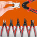 5 in 1 Wire Stripper Pliers Set Soft Grip, Anti-Slip, Alloy Steel, Cutting & Stripping by Your Brand