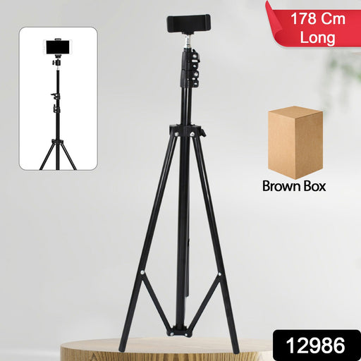 Professional Tripod for DSLR Photography (Max Height 178cm, Multi-Head, Folding) by Your Brand