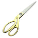 Stainless Steel Tailoring Scissor Sharp Cloth Cutting (9.5inch) (Golden) by Your Brand