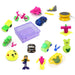 Friction Powered Baby Push & Go Toys Combo Set for Kids (Pack of 16) by Your Brand