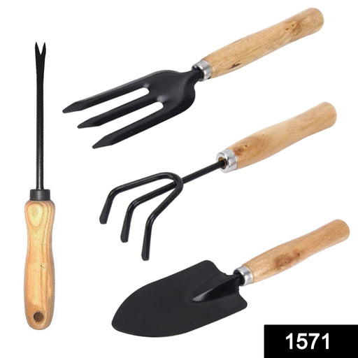 Gardening Tools Seed Handheld Shovel Rake Spade Trowel with Pruning Shear by Your Brand