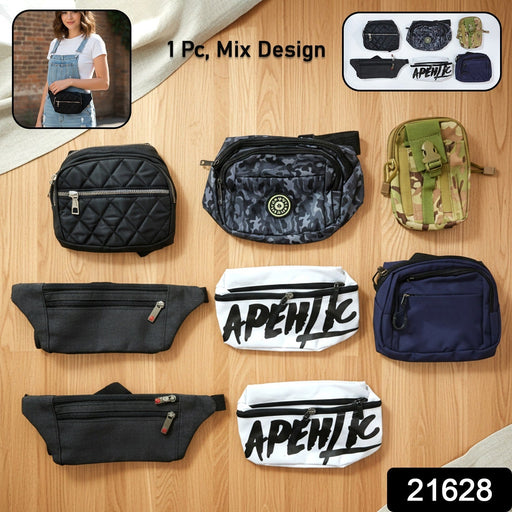 Stylish Multipurpose Waist Bag (1 Pc) by Your Brand