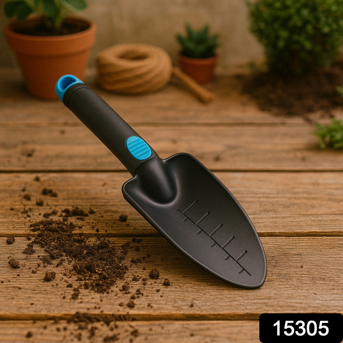 Plastic Heavy Duty Garden Hand Trowel with Measurement Marks (1 Pc / Mix Color) by Deal dekho