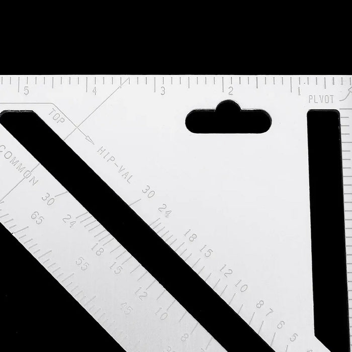 Light Weight Double Side Scale Triangle Measurement Hand Tool by Your Brand