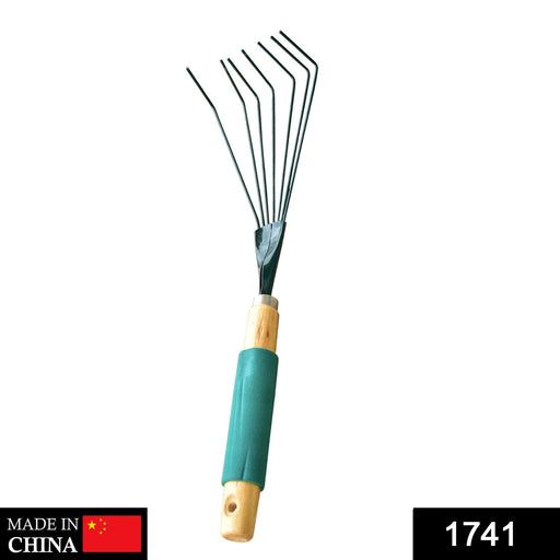 Stainless Steel Tooth Garden Leaf Rake by Your Brand