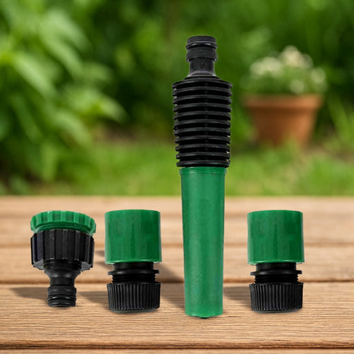 Garden Hose Pipe Nozzle Connector Set by Your Brand