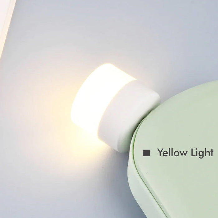 Small USB Bulb used in official places for room lighting purposes. (Yellow Color) by Your Brand
