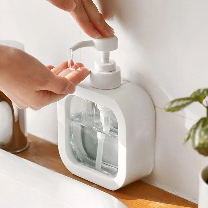 Snap sink Dispenser Plastic Clear Empty Pump Lotion Bottles (1 Set) by Your Brand