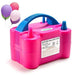 Portable Dual Nozzle Electric Balloon Blower Pump Inflator by Your Brand