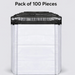 Tamper Proof Courier Bags(12X14 PLAIN 180 POD M1) - 100 pcs by Your Brand