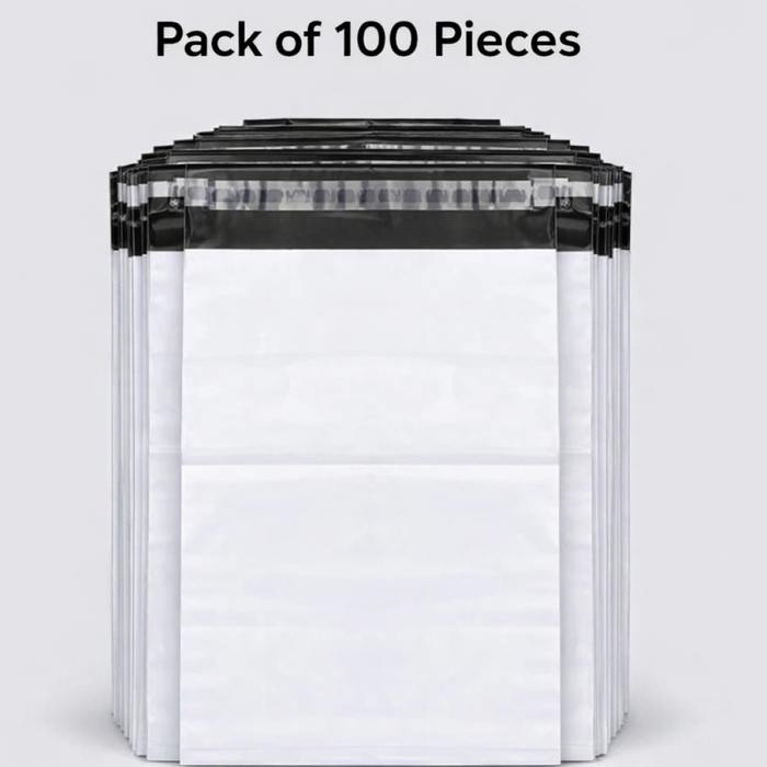 Tamper Proof Courier Bags(09X12 PLAIN 180 POD M1) - 100 pcs by Your Brand