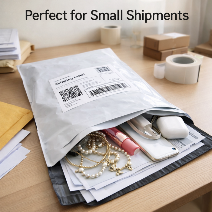 Tamper Proof Courier Bags(6.5X08 PLAIN 180 POD M1) - 100 pcs by Your Brand