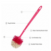 Plastic Round Toilet Cleaner Brush by Your Brand