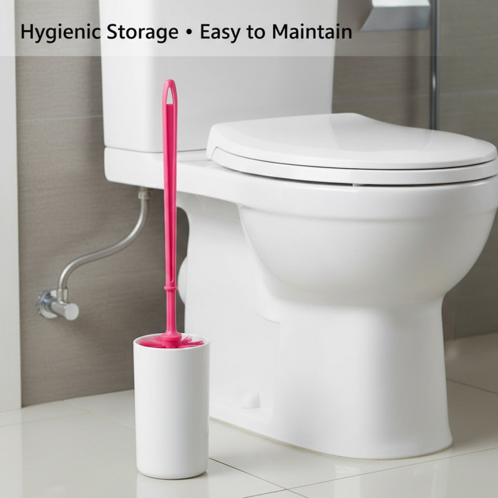 Plastic Round Toilet Cleaner Brush by Your Brand