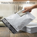 POD pouch Secure Tamper Proof Courier Bags,100 pcs (14 x 16 Inch) by Your Brand
