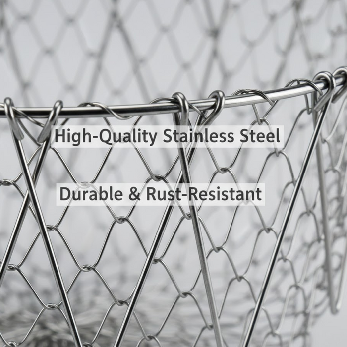 Foldable Strainer Chef Basket