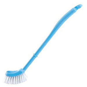 Single Sided Bristle Plastic Toilet Cleaning Brush by Your Brand