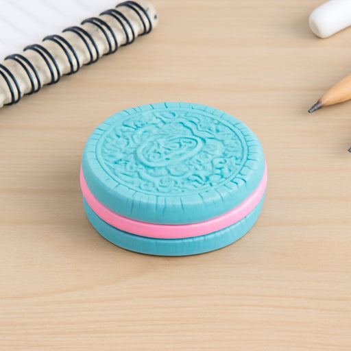 Biscuit Shape Eraser Unique Designs & Patterns (1 Pc) by Your Brand
