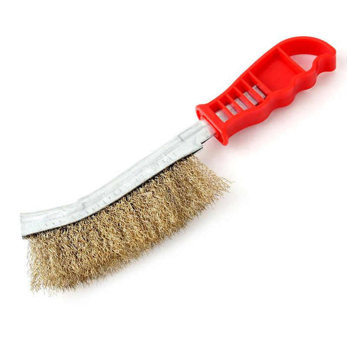 Stainless Steel Wire Hand Brush Metal Cleaner Rust Paint Removing Tool by Your Brand