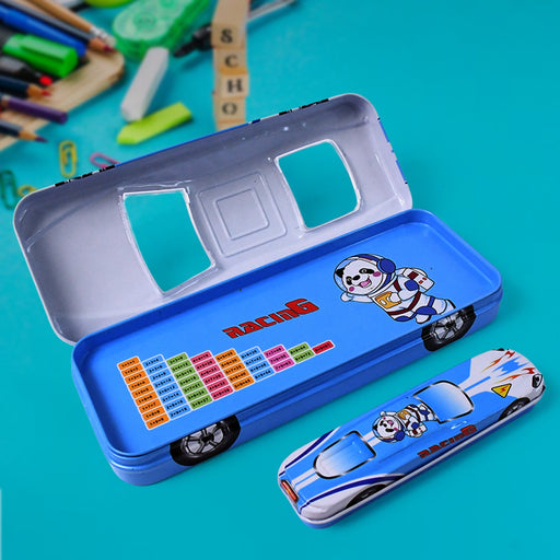 2 In1 Car Shape Metal Compass Box With Small Compass Box Inside by Your Brand
