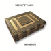 Elegant oxidised design jewellery storage box gift for women India