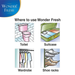 Air Freshener Blocks (50g) by Your Brand