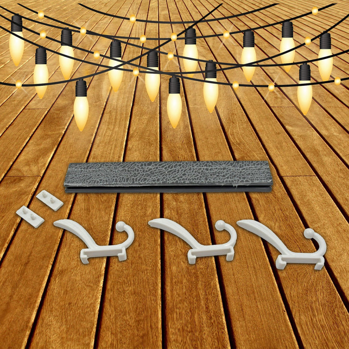 Wall Mounted Coat Hanger Rack – 6 Hooks for Clothes, Jackets & Hats