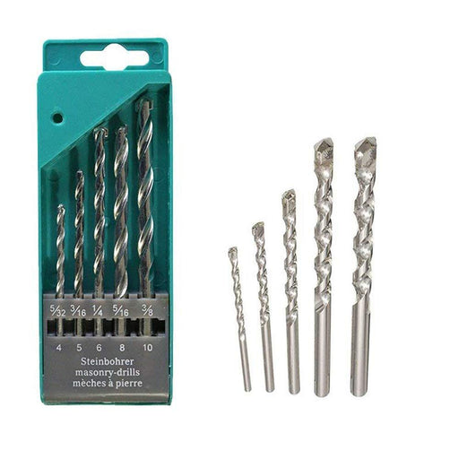 Metal Drill Bit Set (Multicolor, 5-Piece) by Your Brand