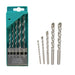 Metal Drill Bit Set (Multicolor, 5-Piece) by Your Brand