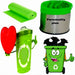 Bio-degradable Eco-Friendly Garbage Bags Rolls (24x32 inch, 1 Pc, Mix Color) by Your Brand