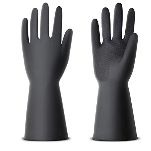 Multipurpose Natural Gum Rubber Reusable Cleaning Gloves by Your Brand