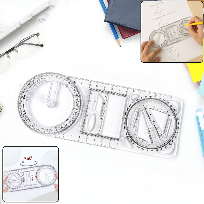Multi-Functional Geometry Drawing Tool (1 Pc) by Your Brand