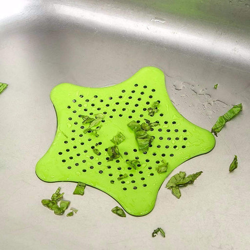 Star Drain Strainer: Catches Hair & Prevents Clogs (Kitchen/Bath) by Your Brand