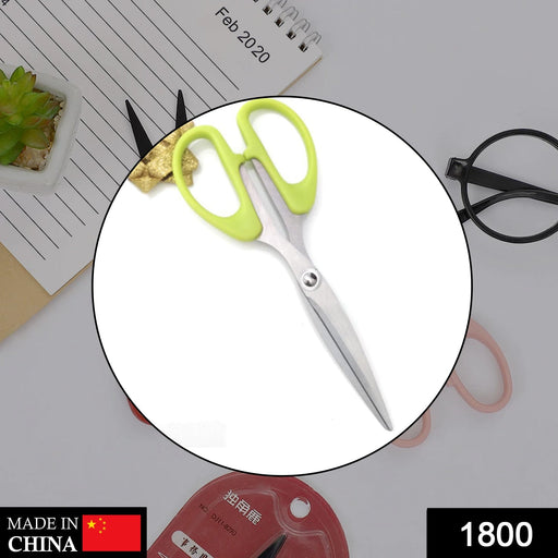 Stainless Steel Scissors with Plastic handle grip 160mm (1Pc Only) by Your Brand