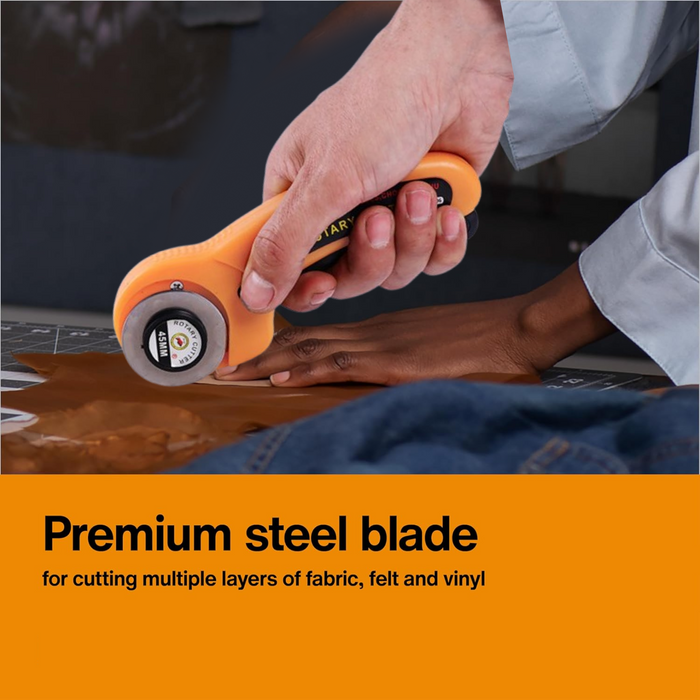Heavy Duty Rotary Cutter 45mm Blade (1 Pc) by Your Brand