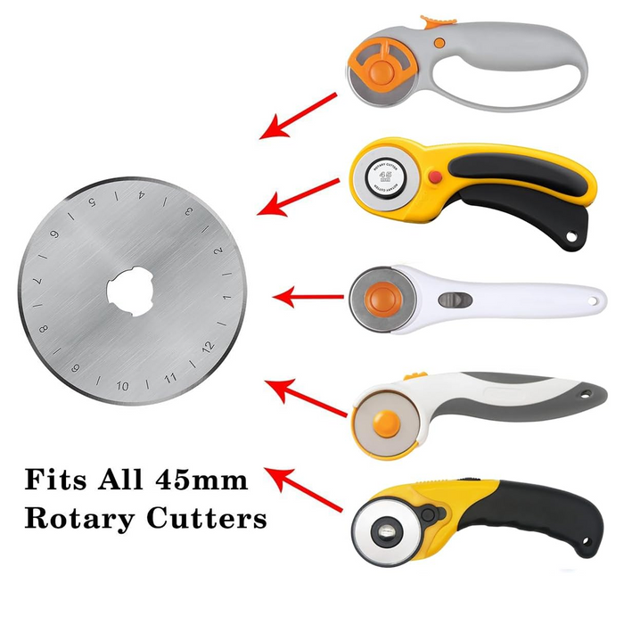 Heavy Duty Rotary Cutter 45mm Blade (1 Pc) by Your Brand