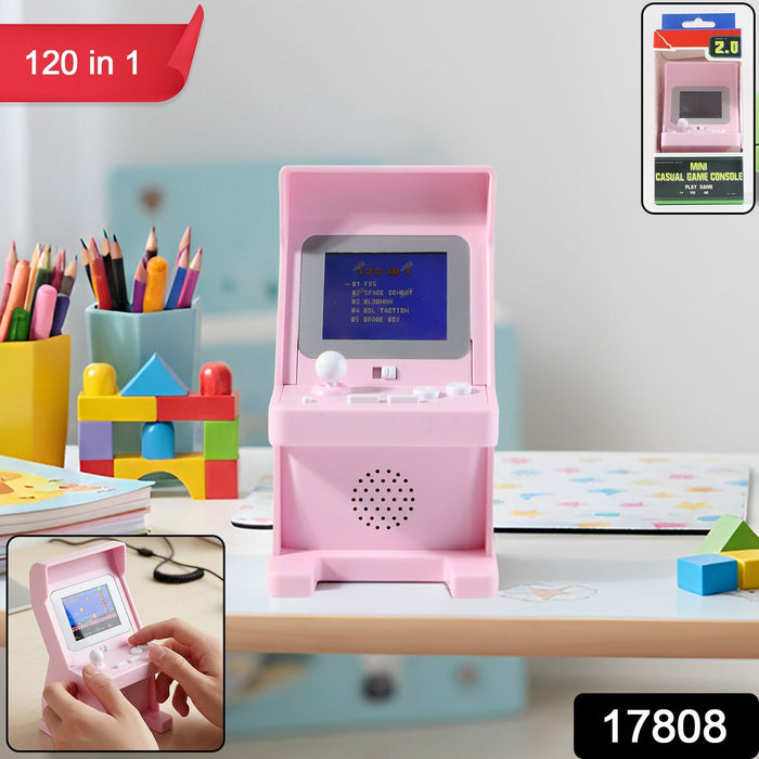 Mini Retro Arcade Gaming Console with 120 Built-In Classic Games by Your Brand