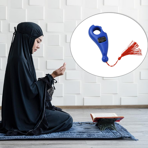 Digital Tasbih Tally Counter – Plastic Beads for Zikr/Naam Jaap by Your Brand