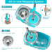 Premium 360° Spin Cleaning Mop Set by Your Brand