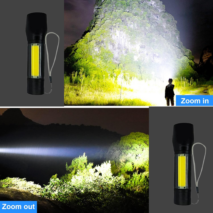  Mini Search Rechargeable LED Flashlight - feature
