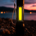  Mini Search Rechargeable LED Flashlight - scale