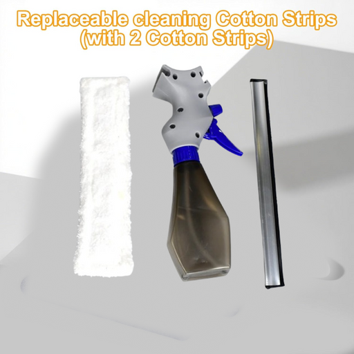 Plastic Easy Glass Cleaner 3 in 1 Spray Type Cleaning Brush, Pack of 1 by Your Brand