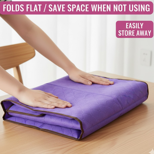 Clothing storage bag zipper, non-woven storage bag storing the clothes and sarees by Your Brand