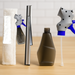 Plastic Easy Glass Cleaner 3 in 1 Spray Type Cleaning Brush, Pack of 1 by Your Brand