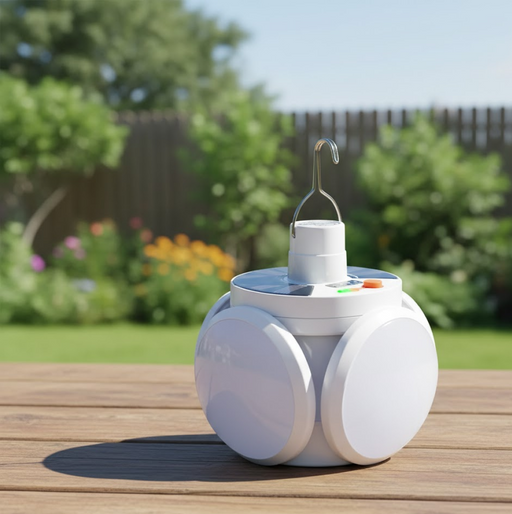 Solar Multi-Functional Emergency LED Light by Your Brand